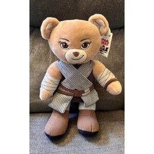 Rey Star Wars Build a Bear Plush BAB 16" Disney Stuffed Force Awakens 2017 Tag